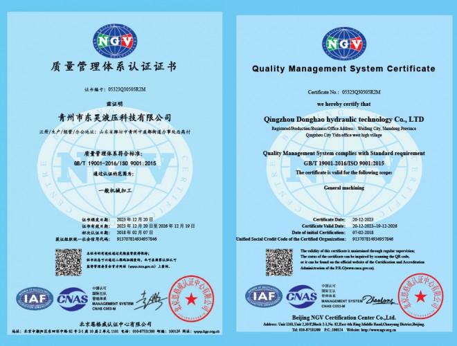 质量管理体系认证